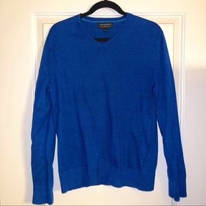 Banana Republic Mens Luxe Wool V-Neck Sweater